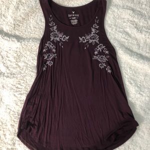 AMERICAN EAGLE EMBROIDERED TANK
